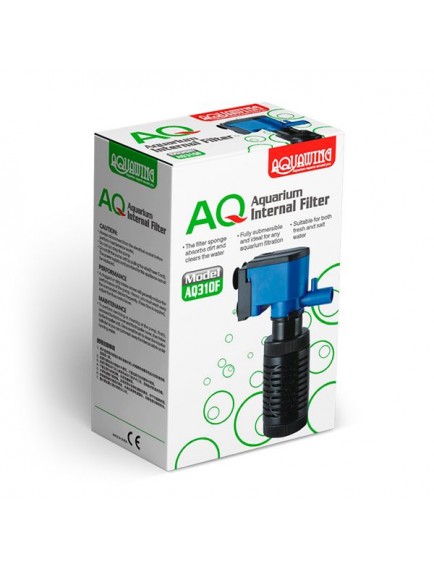 AQ310F Aquawing İç Filtre 4W 400L/H AQ310F Aquawing İç Filtre 4W 400L/H
