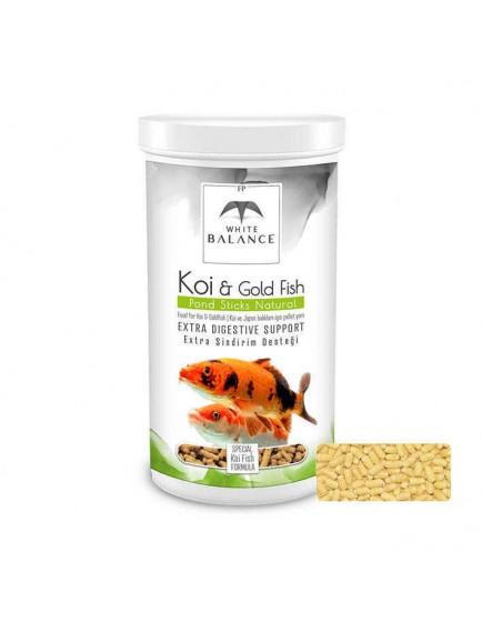 White Balance Koi-Gold Fish Pond Sticks Natural 1000 ml White Balance Koi-Gold Fish Pond Sticks Natural 1000 ml